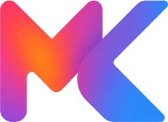 the madkoo logo, suspiciously modern